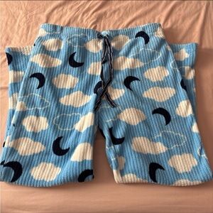 Faded Glory Blue Cloud Pajama Bottoms